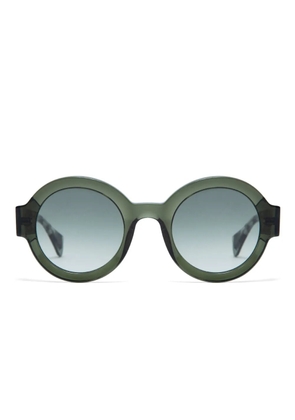 GIGI STUDIOS Laura round-frame sunglasses - Green