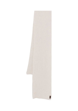 Paul & Shark ribbed-knit scarf - Neutrals