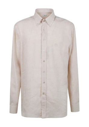 ETRO buttoned long-sleeved shirt - Neutrals