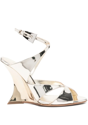 Paris Texas 105mm Laila sandals - Gold