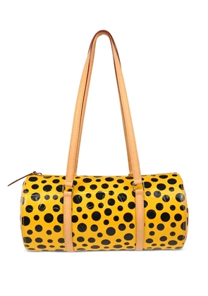 Louis Vuitton Pre-Owned x Yayoi Kusama 2012 Papillon Infinity Dots shoulder bag - Yellow
