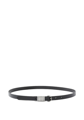 PINKO logo-plaque leather belt - Black