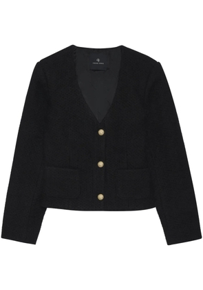 ANINE BING Anitta knitted cardigan - Black