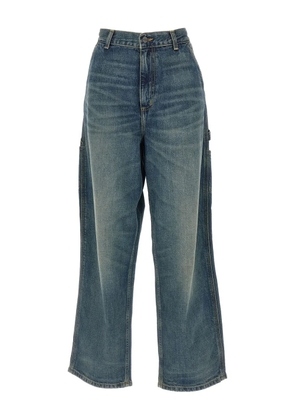 Carhartt WIP high-waisted wide-leg jeans - Blue