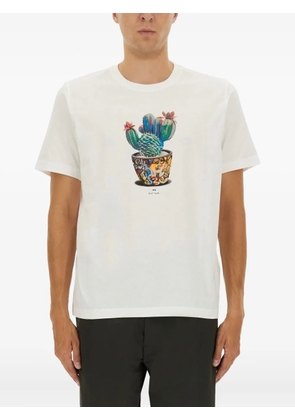 PS Paul Smith printed short-sleeved T-shirt - White