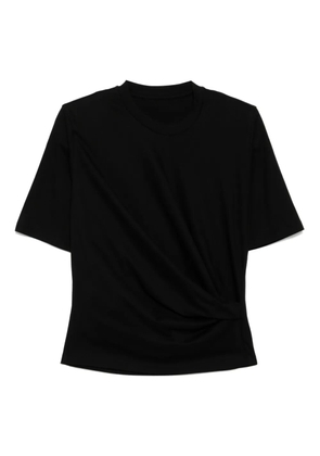 JNBY pleated T-shirt - Black