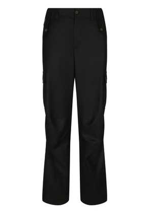 Dolce & Gabbana virgin-wool cargo trousers - Black