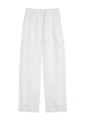 Jil Sander cotton trousers - White