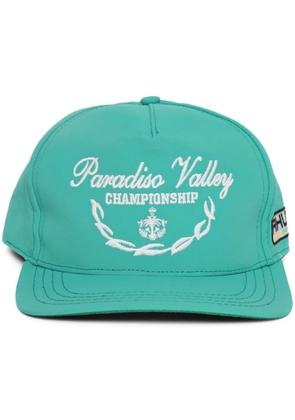 RHUDE Valley Champs embroidered cap - Blue