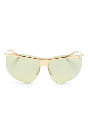Solamor1946 cat-eye frame sunglasses - Gold
