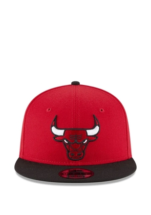 NEW ERA CAP 9Fifty Bulls-logo two-tone cap - Red