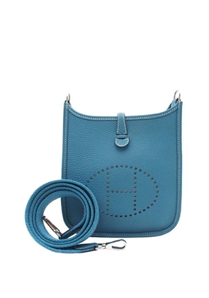 Hermès Pre-Owned 2024 Clemence Evelyne TPM crossbody bag - Blue