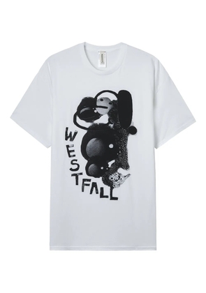 WESTFALL graphic print T-shirt - White