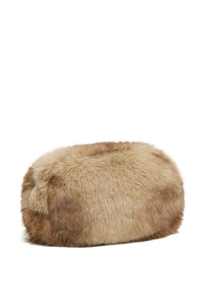 Apparis Jumbo Noor clutch bag - Neutrals