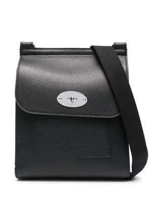 Mulberry small Antony leather messenger bag - Black