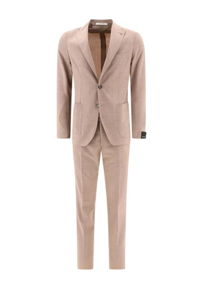 Tagliatore single-breasted wool suit - Neutrals