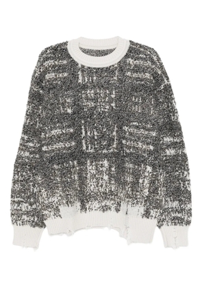 CROQUIS crew-neck jumper - Black