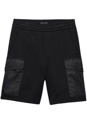Prada cotton cargo shorts - Black