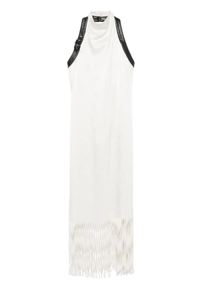 Nanushka fringed midi dress - Neutrals