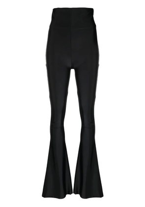 Atu Body Couture extra-high-waist flared trousers - Black