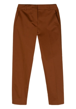 Max Mara Lince mid-rise tapered trousers - Brown