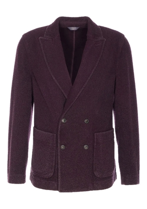 Circolo 1901 double-breasted button jacket - Purple
