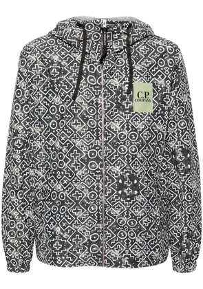C.P. Company Inca-print hooded jacket - Green