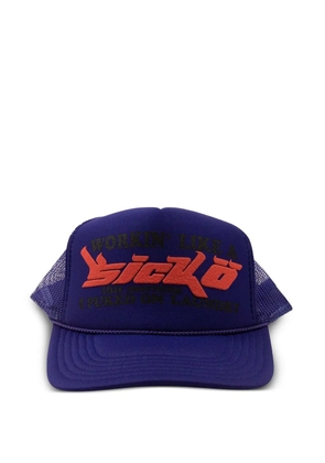Sicko mesh-panel trucker hat - Purple