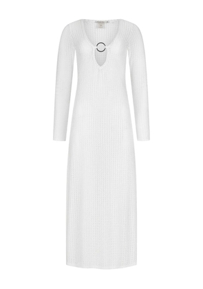 PARAMIDONNA Krista eyelet maxi dress - White