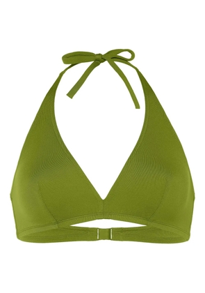 ERES Gang tie-back triangle bikini top - Green