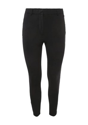 Burberry Pre-Owned ankle-zip trousers - Black