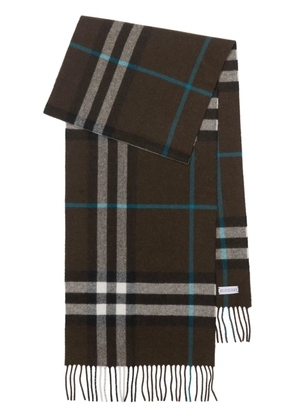Burberry Vintage Check cashmere scarf - Brown