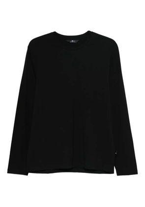 7 For All Mankind long-sleeve cotton T-shirt - Black
