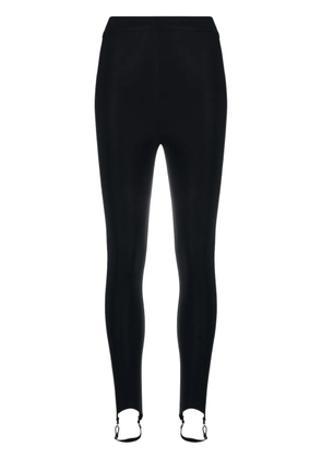 Murmur high-waisted stirrup leggings - Black