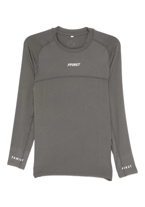 Family First long-sleeve performance top - Grey
