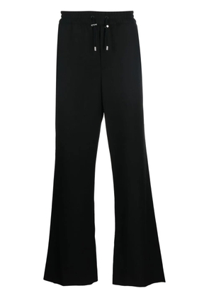 Balmain wide-leg virgin-wool trousers - Black