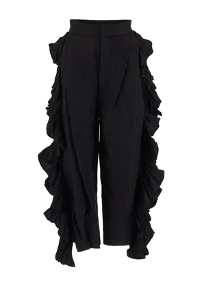 Uma Wang ruffled trousers - Black