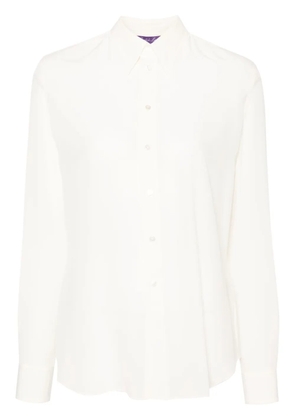 Ralph Lauren Collection Hailey mulberry silk shirt - White