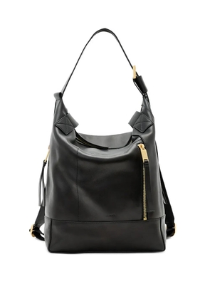 AllSaints Alba leather backpack - Black