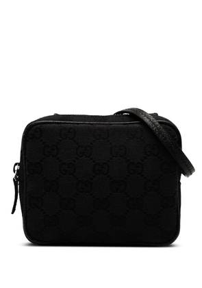 Gucci Pre-Owned 2000-2015 GG Canvas crossbody bag - Black