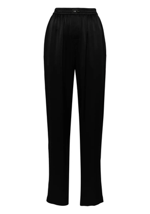 Alexander Wang logo cutout boxer trousers - Black