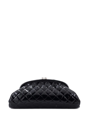 CHANEL Pre-Owned Timeless Quilted Patent clutch bag - Black