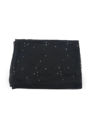 Giorgio Armani Pre-Owned sequin-embellished scarf - Black