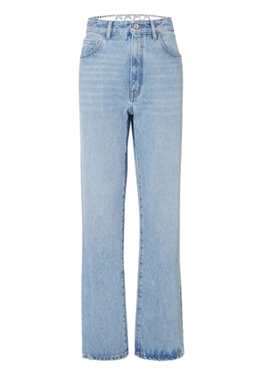 GCDS Chocker straight-leg jeans - Blue