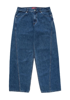Eckhaus Latta wide-leg jeans - Blue