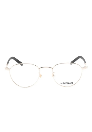 Montblanc round-frame glasses - Gold