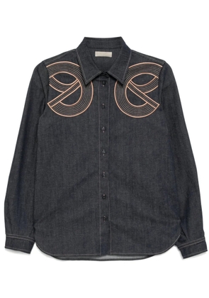 Elie Saab denim shirt - Blue