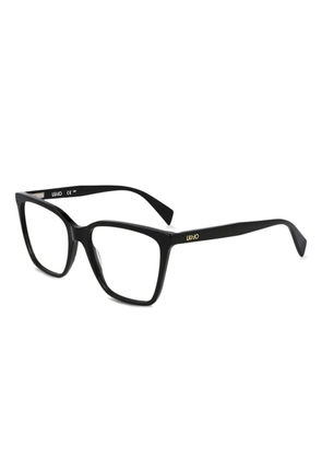 LIU JO logo-print glasses - Black