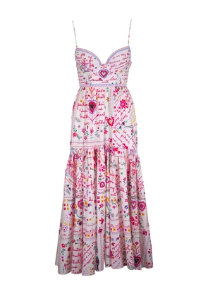 Camilla A Kitsch In Time maxi dress - Pink