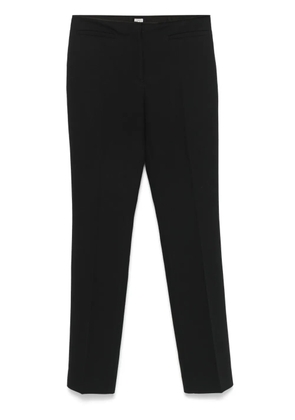 TOTEME low-rise stovepipe trousers - Black
